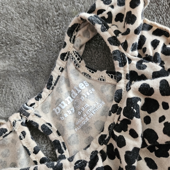 The Children’s PlaceBaby Girls Leopard 4-Piece Playwear Set - rice crackers - Picture 3 of 11